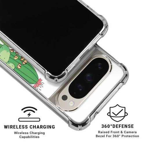 We Stick Together Pixel 9/9 Pro Clear Case